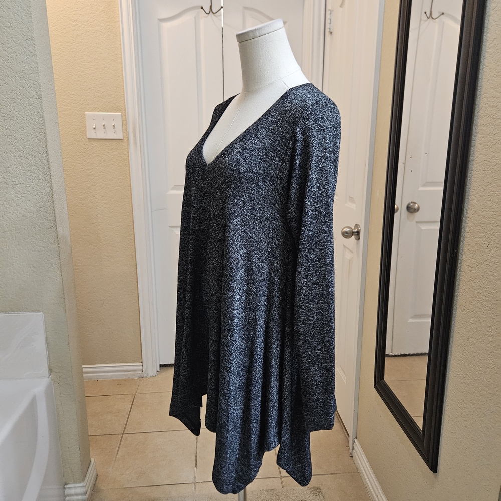 Nally & Millie Heathered Knit Long Sleeve Top – Size Small NWT - Picture 6 of 12